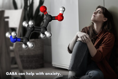 Anxiety is helped by Gaba