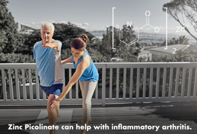 Inflammatory arthritis helped by zinc picolinate