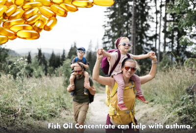 Fish Oil Concentrate can help with asthma.