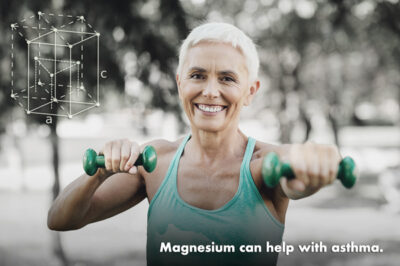 Magnesium can help asthma.